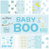 Baby Boy Cardstock Pack 12" / Paquete de 12 Hojas de Cartulina Bebé Niño Papel Little Birdie
