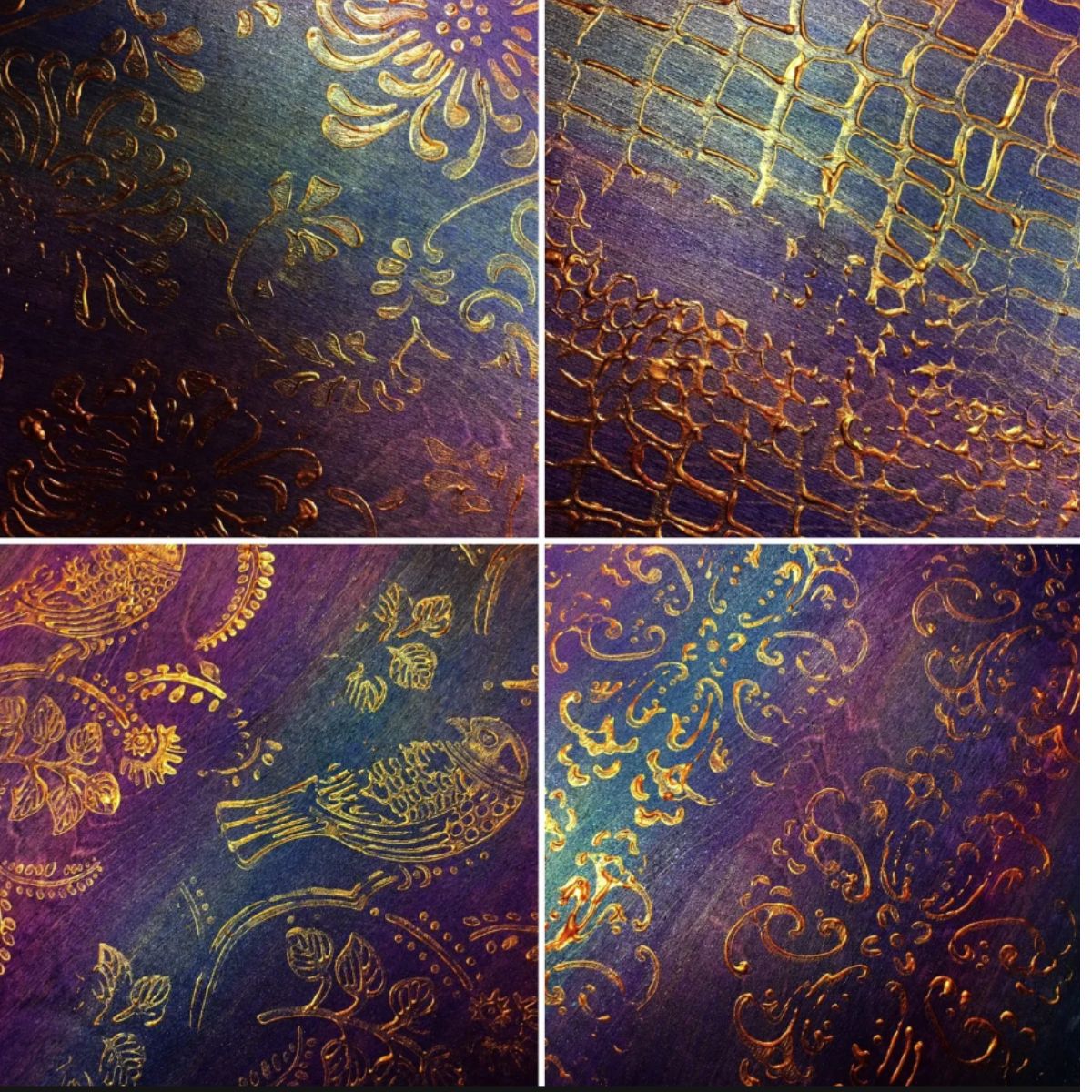 Sparkling Wood Stain & Glaze Metallic Zeus / Tinta y Esmalte Multi Superficies Pintura y Medios Mixtos Unicorn Spit