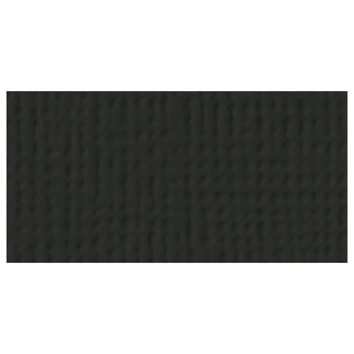 Black Cardstock 12"  / 1 Hoja de Cartulina Texturizada Negra Papel, Hojas Sueltas American Crafts