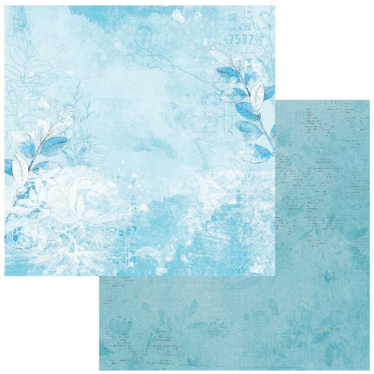 Ocean Collection Pack 12" / Paquete de Cartulina Doble Cara Papel 49 and Market