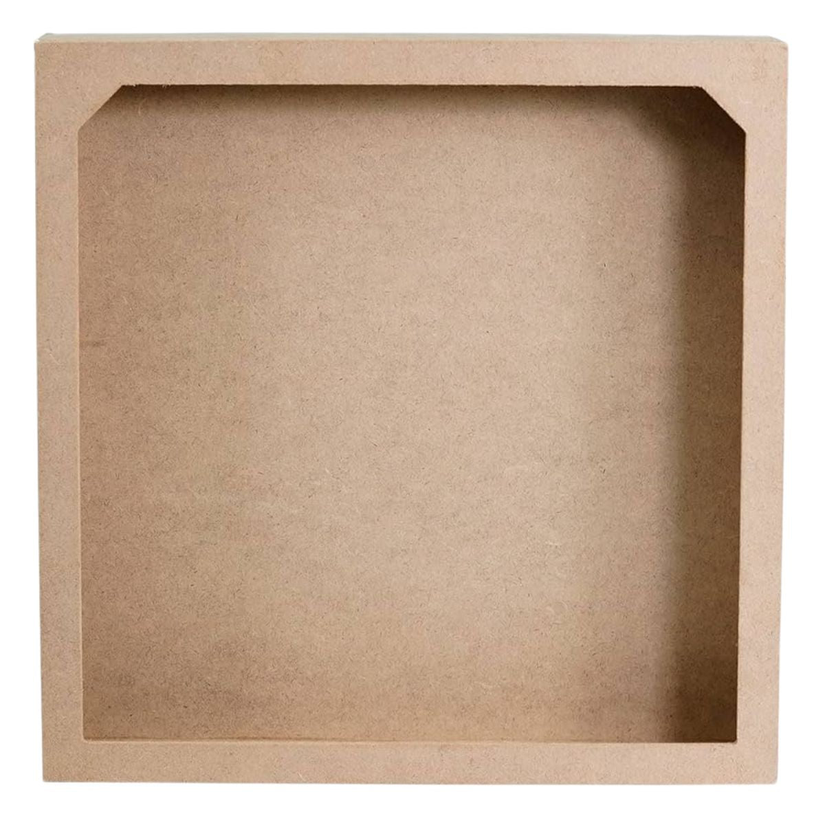 MDF Shadow Box / Marco Tipo Caja de MDF Decoupage Little Birdie