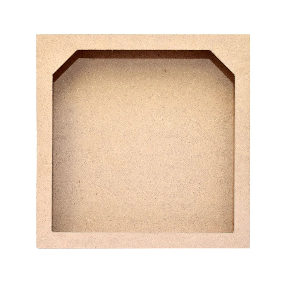 MDF Shadow Box / Marco Tipo Caja de MDF Decoupage Little Birdie