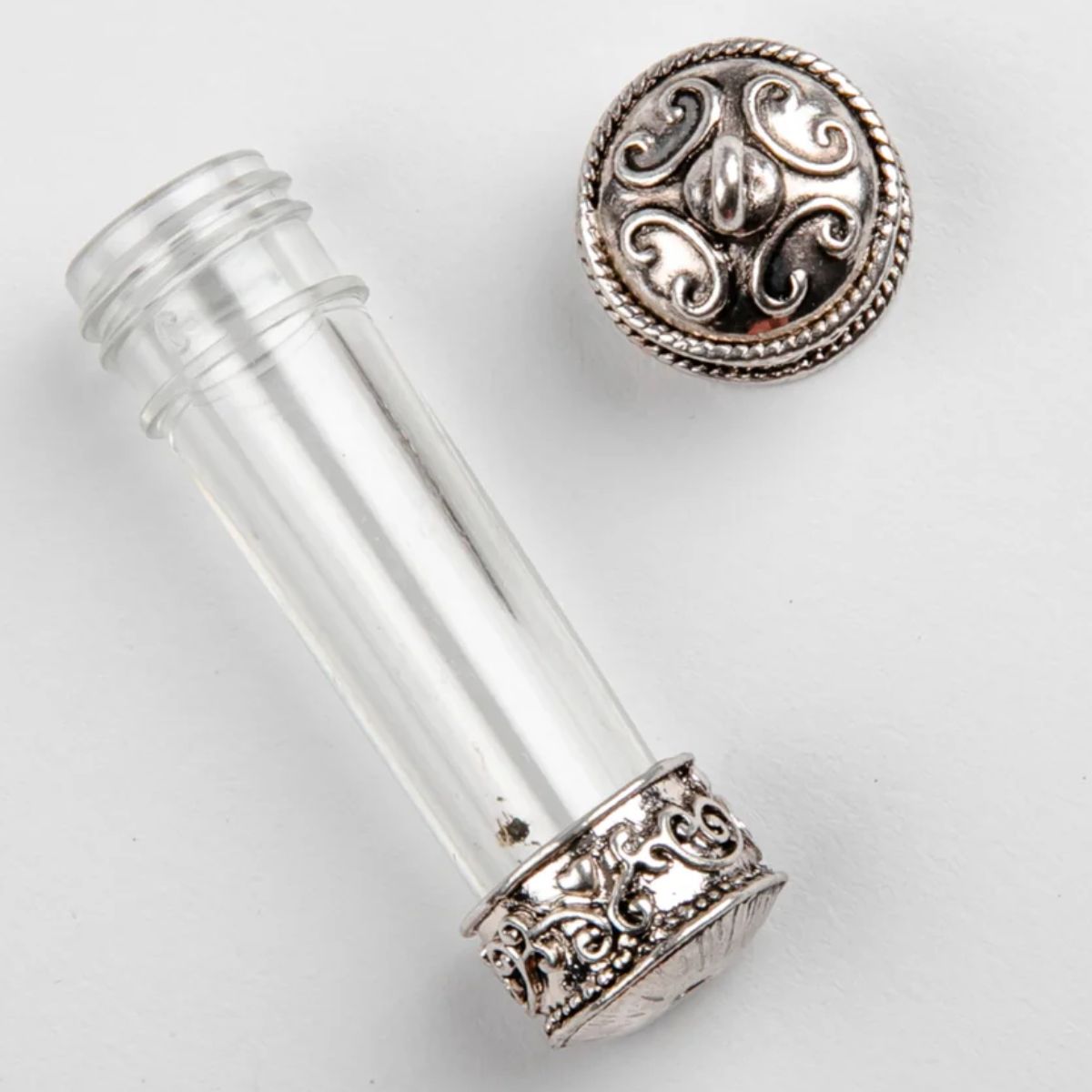 Steampunk Glass Pendant / Dije de Plástico Rellenable Joyeria Solid Oak