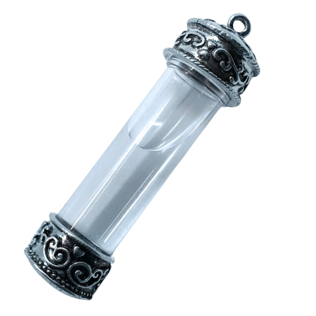 Steampunk Glass Pendant / Dije de Plástico Rellenable Joyeria Solid Oak