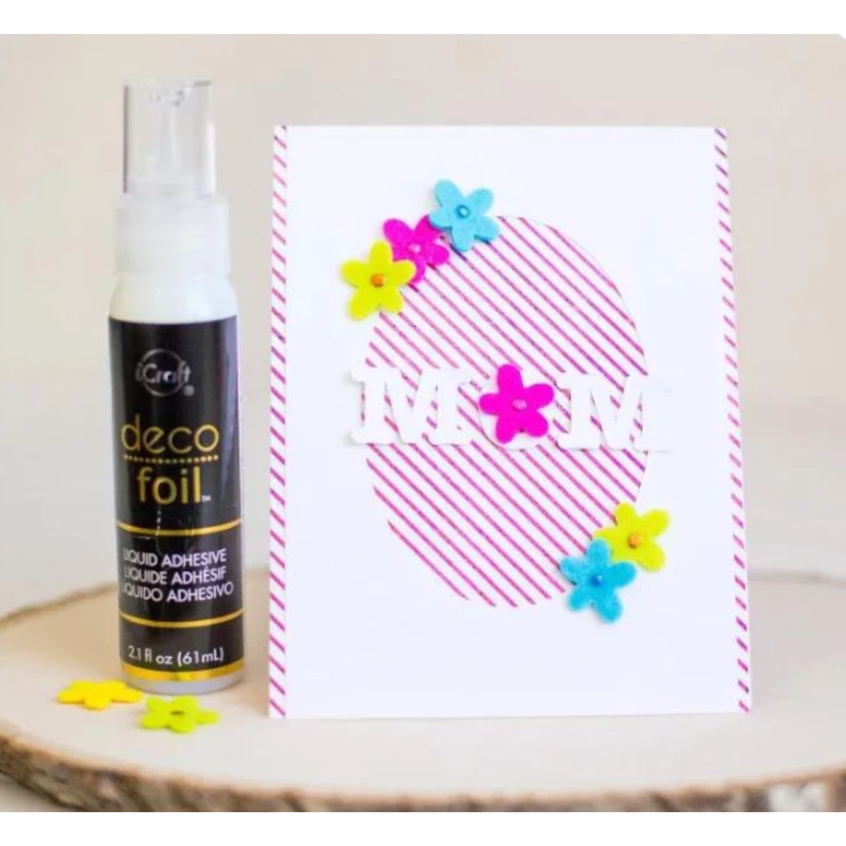 Deco Foil Liquid Adhesive / Adhesivo para Foil Adhesivos / Pegamentos iCraft