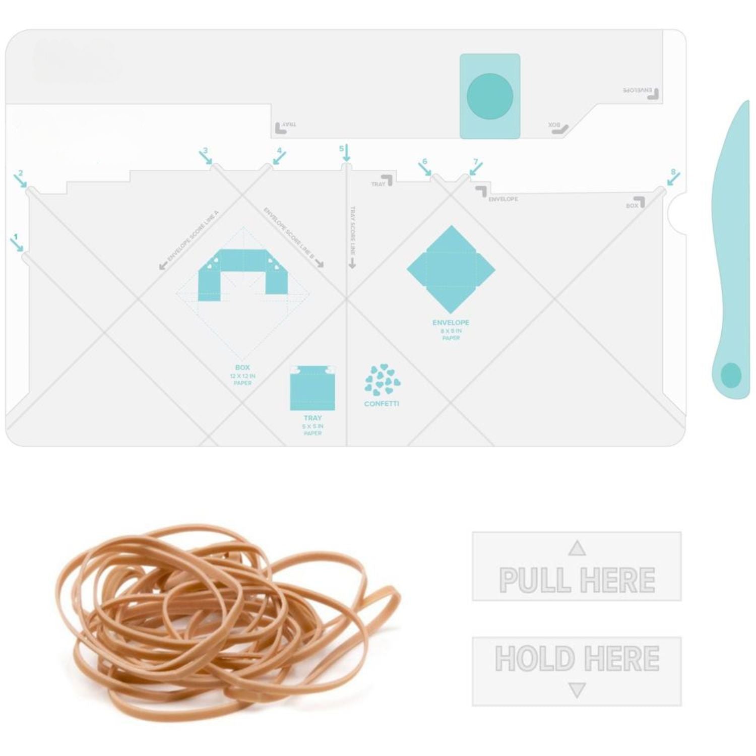Explosion Card and Envelope Maker Board / Tabla Para Hacer Tarjetas Explosivas y Sobres Herramientas We R Memory Keepers