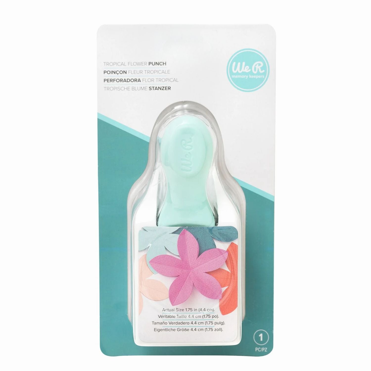 Punch Tropical Flower / Perforadora de Flor Tropical Perforadoras We R Memory Keepers
