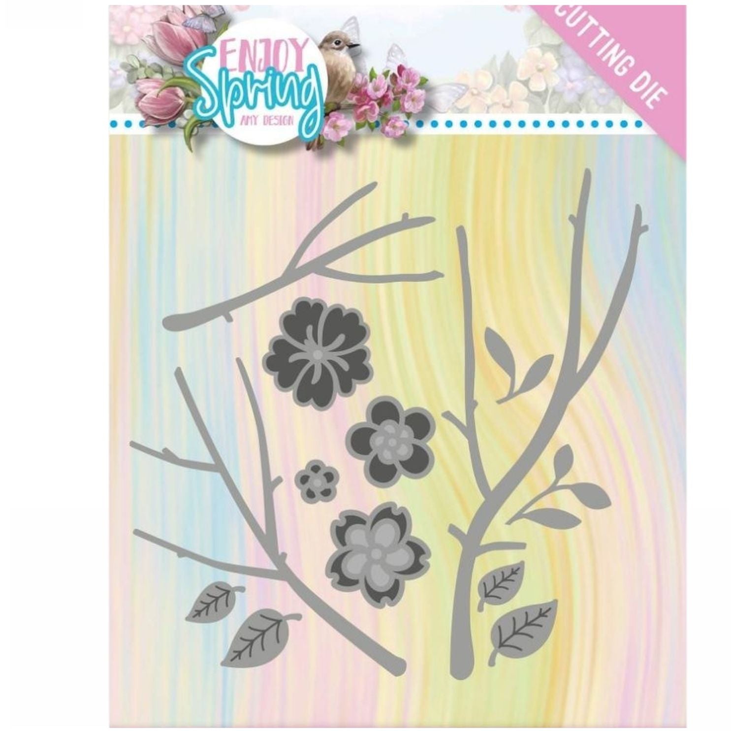 Blossom Branch Dies / Suaje Ramas Con Flores Dados de Corte / Suajes / Troqueles Amy Design