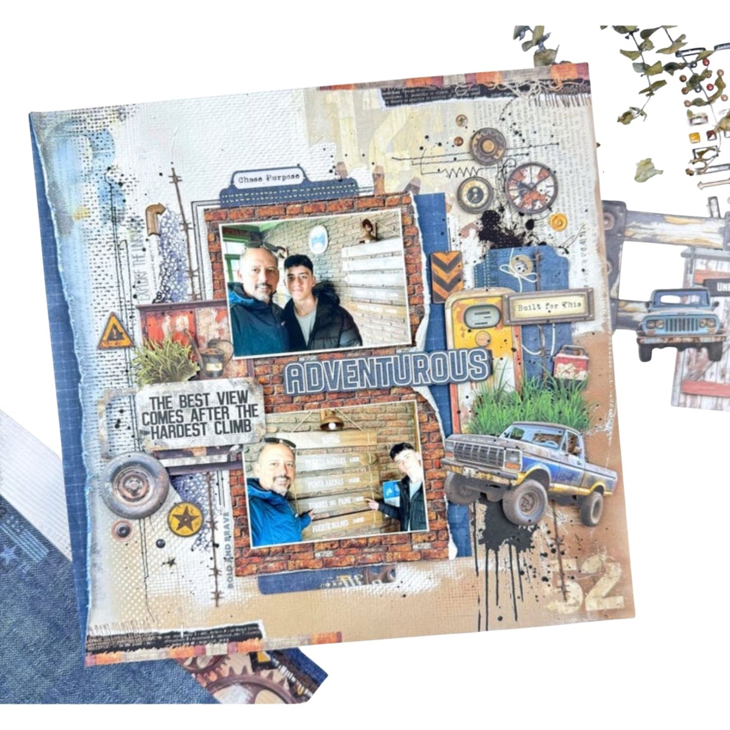 Rust & Revs Collection Bundle / Papel y Adornos Colección Vintage Papel, Hojas Sueltas 49 and Market