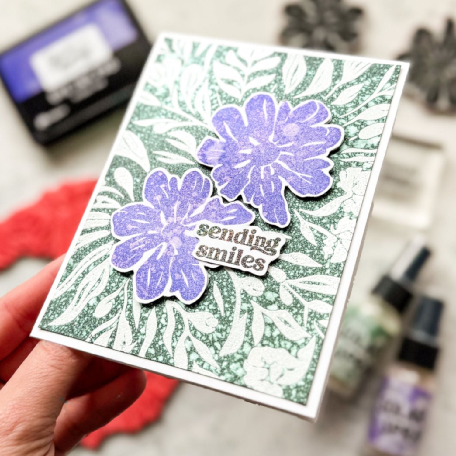 Simon Hurley Create Solar Spray / Aerosol Solar Lavanda Perlado Royal Flush Pintura y Medios Mixtos Simon Hurley