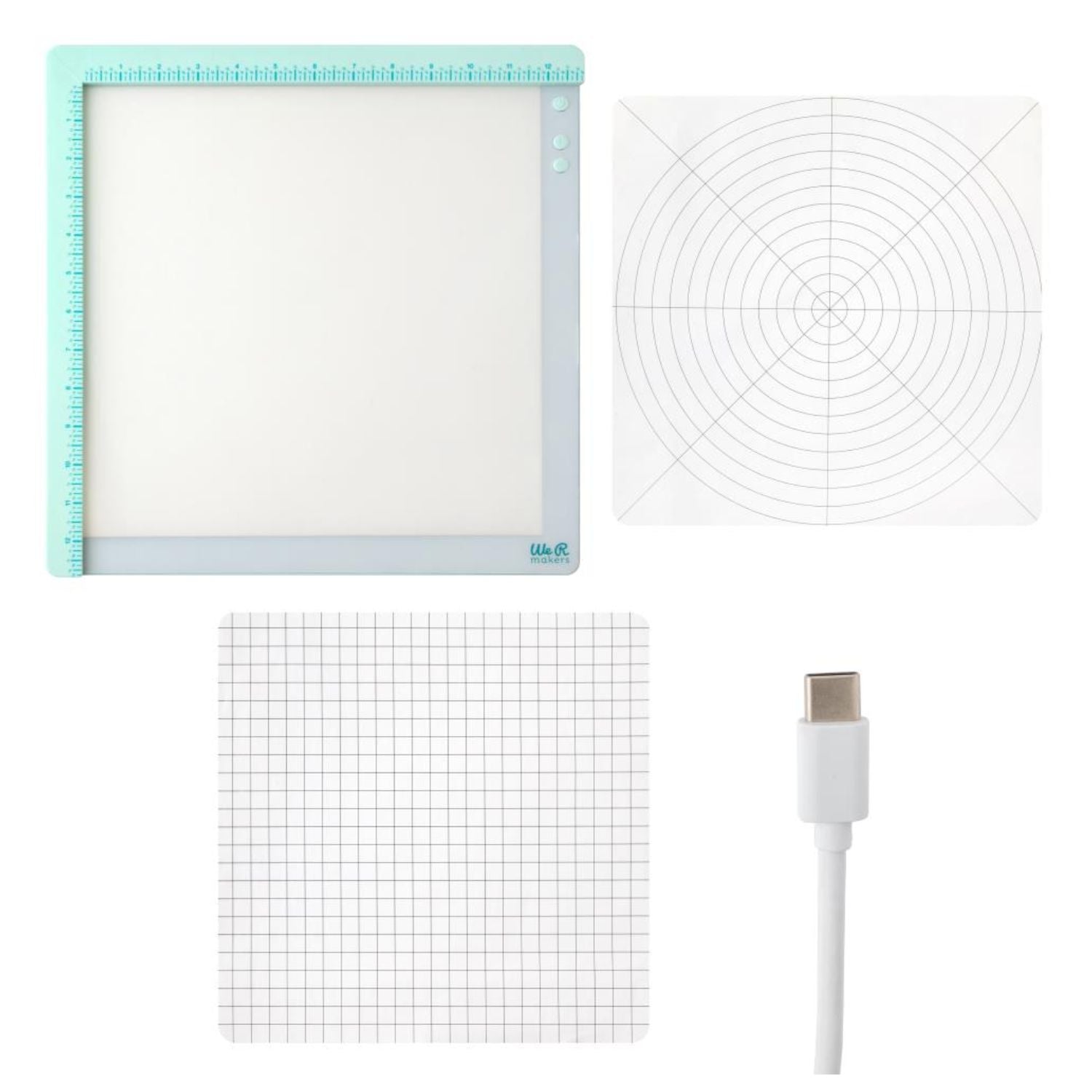 Edge Align Light Pad / Tabla De Luz Para Alineación y Copiado Herramientas We R Makers