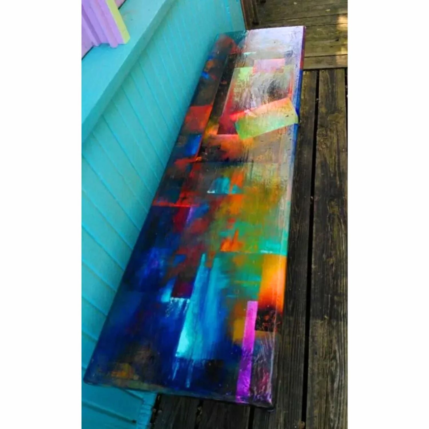 Metallic Wood Stain & Glaze Metallic Athena / Tinta y Esmalte Metálica Multi Superficies Pintura y Medios Mixtos Unicorn Spit