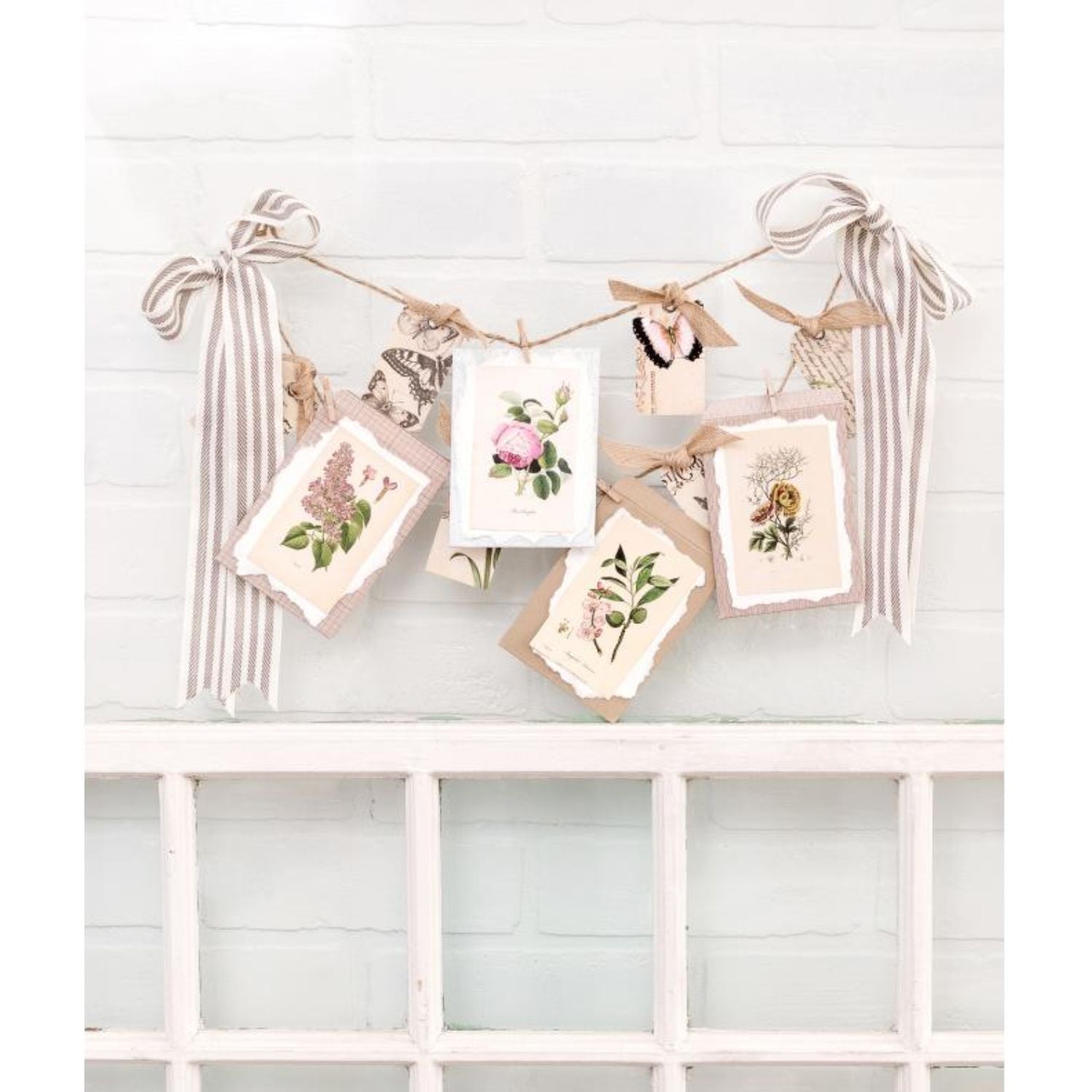 Botanical Beauty Cardstock Stack 12" / Paquete Cartulina Belleza Botánica Papel DCWV