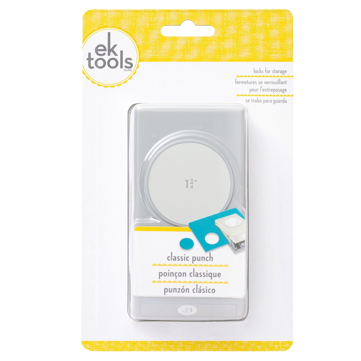 Slim Punch Circle 1 3/4" / Perforadora de Círculo de 4.44 cm Perforadoras Ek Success