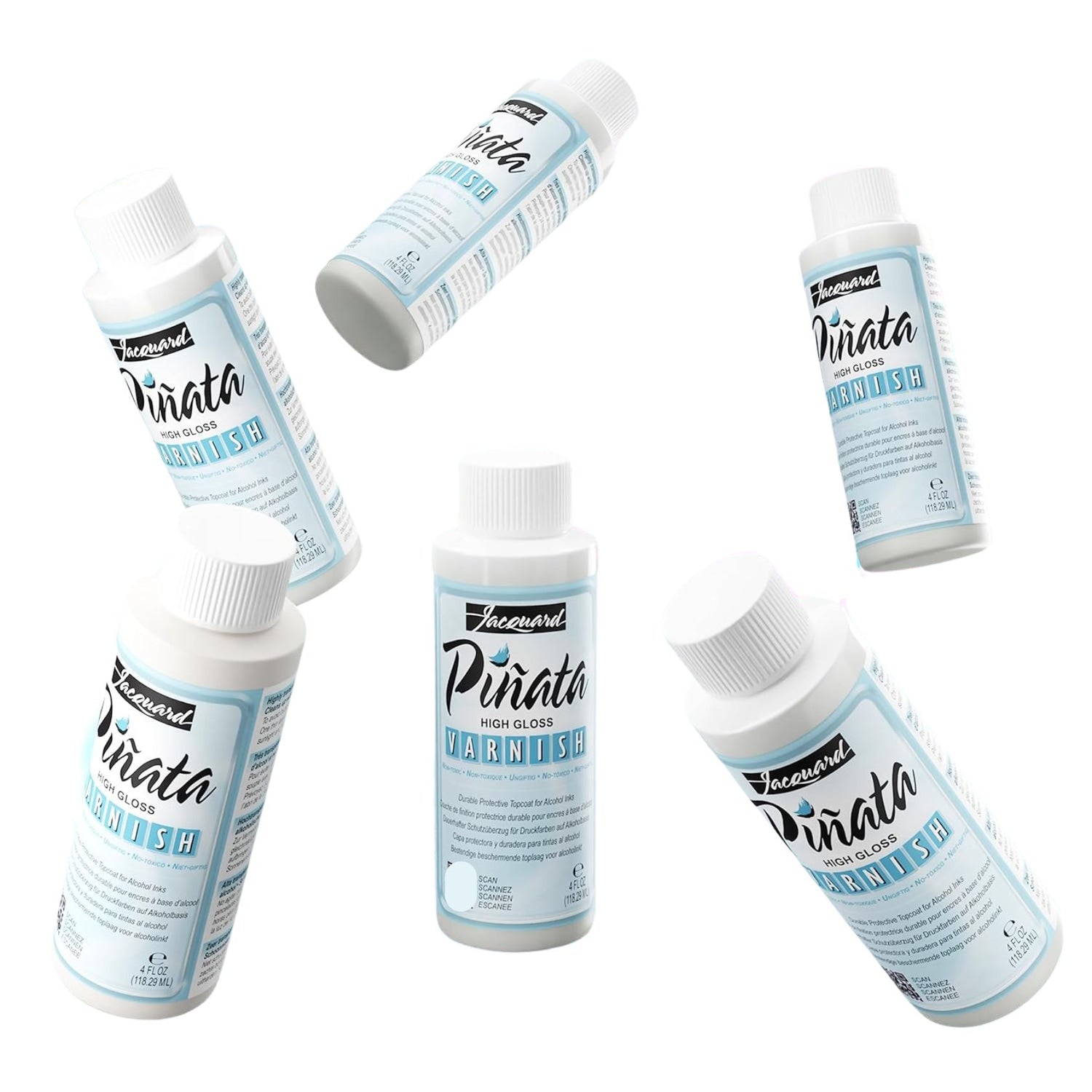 Piñata High Gloss Varnish / Barniz De Alto Brillo Vitral Jacquard