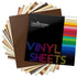 Coffee Sheets Pack 9 Sheets / 9 Hojas De Vinil Tonos Cafés Viniles Teckwrap