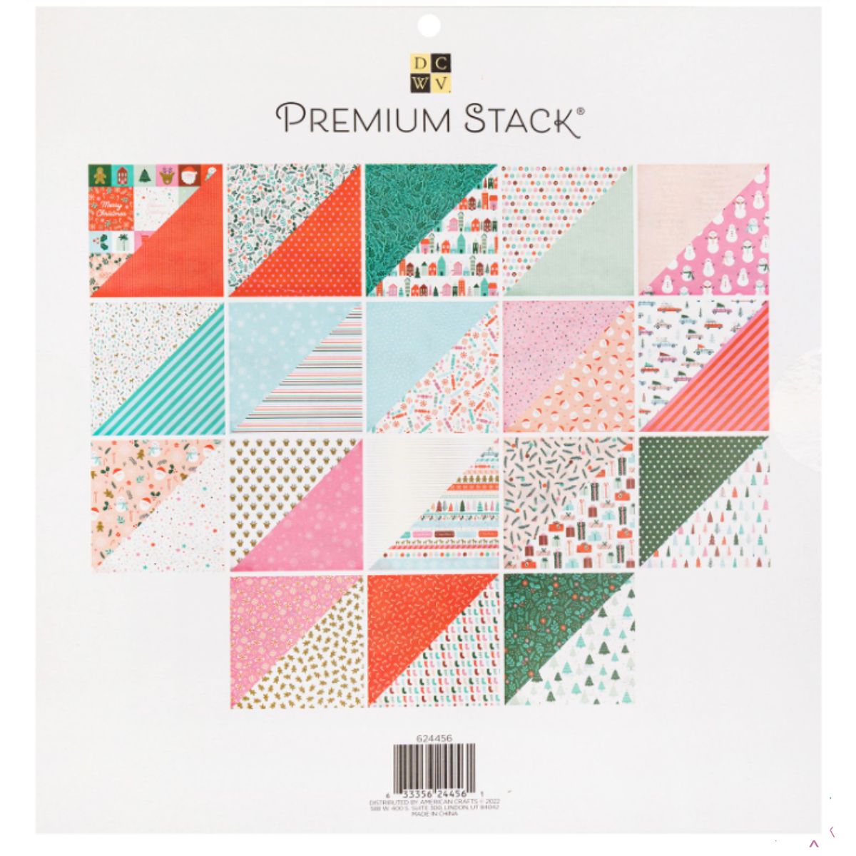 Premium Stack Down The Chimney 12" / Cartulina Doble Cara Bajo la Chimenea Papel DCWV