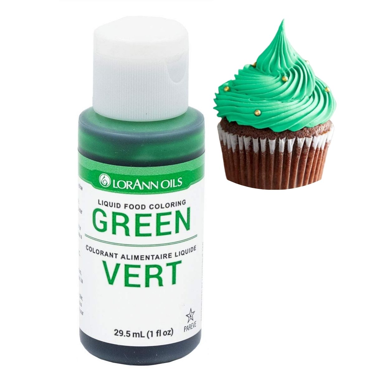 Food Coloring / Colorante Para Alimentos Verde Repostería LorAnn Oils