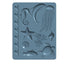 Flexible Push Mold Sea Life / Molde Flexible de Vida Marina Moldes Sculpey