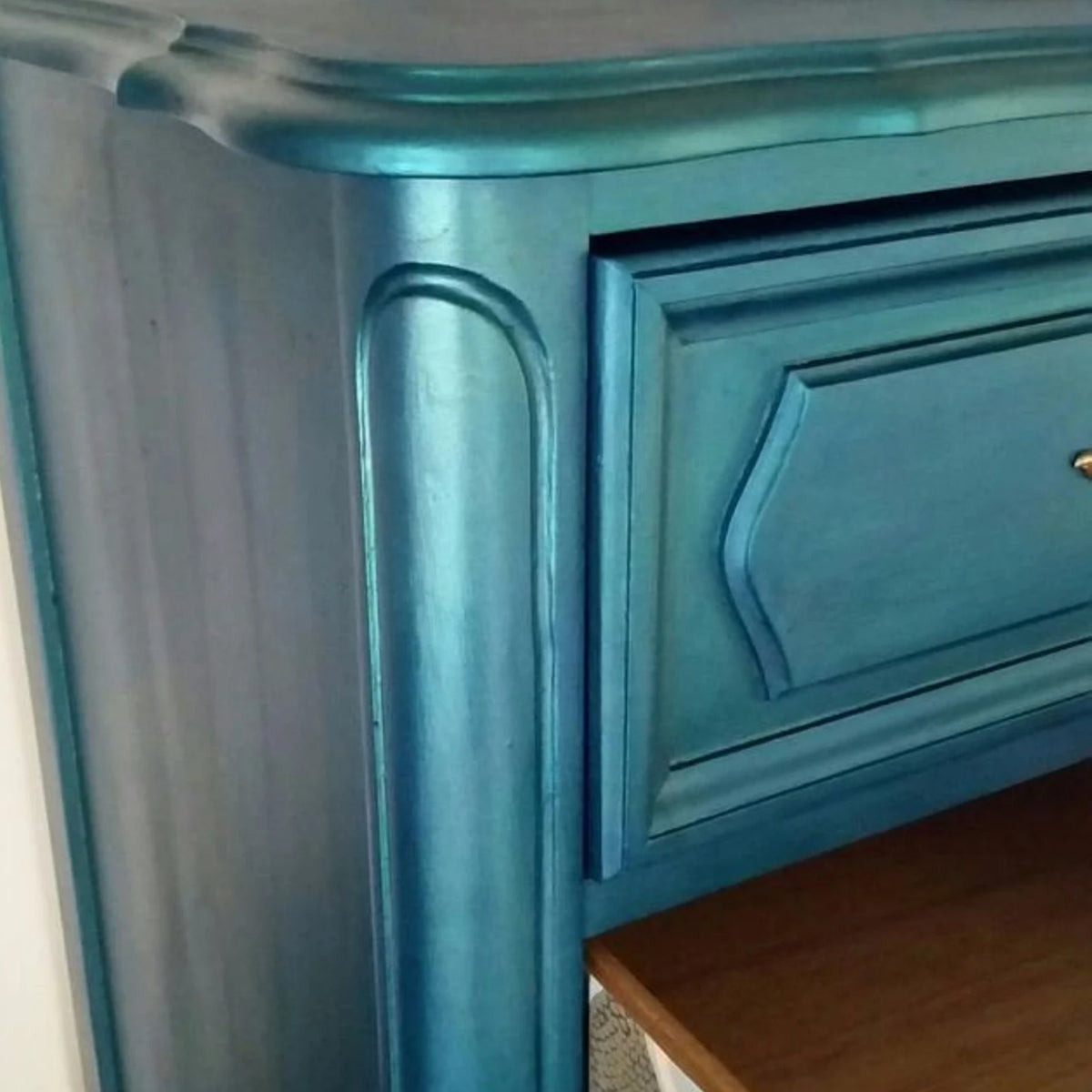 Sparkling Wood Stain & Glaze Golden Gosling / Tinta y Esmalte Multi Superficies Dorado Pintura y Medios Mixtos Unicorn Spit