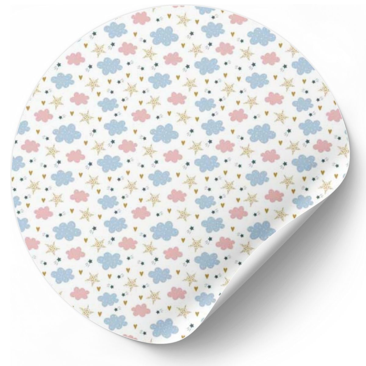 Lino Estampado Español para Encuadernación Clouds and Stars Encuadernacion Papers For You