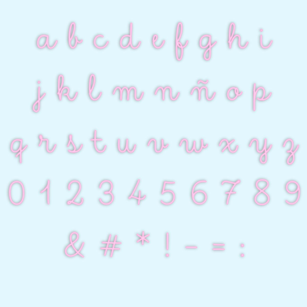 Set de Troqueles Alfabeto Script Mini Dados de Corte / Suajes / Troqueles Lyssette Guiot Crafts
