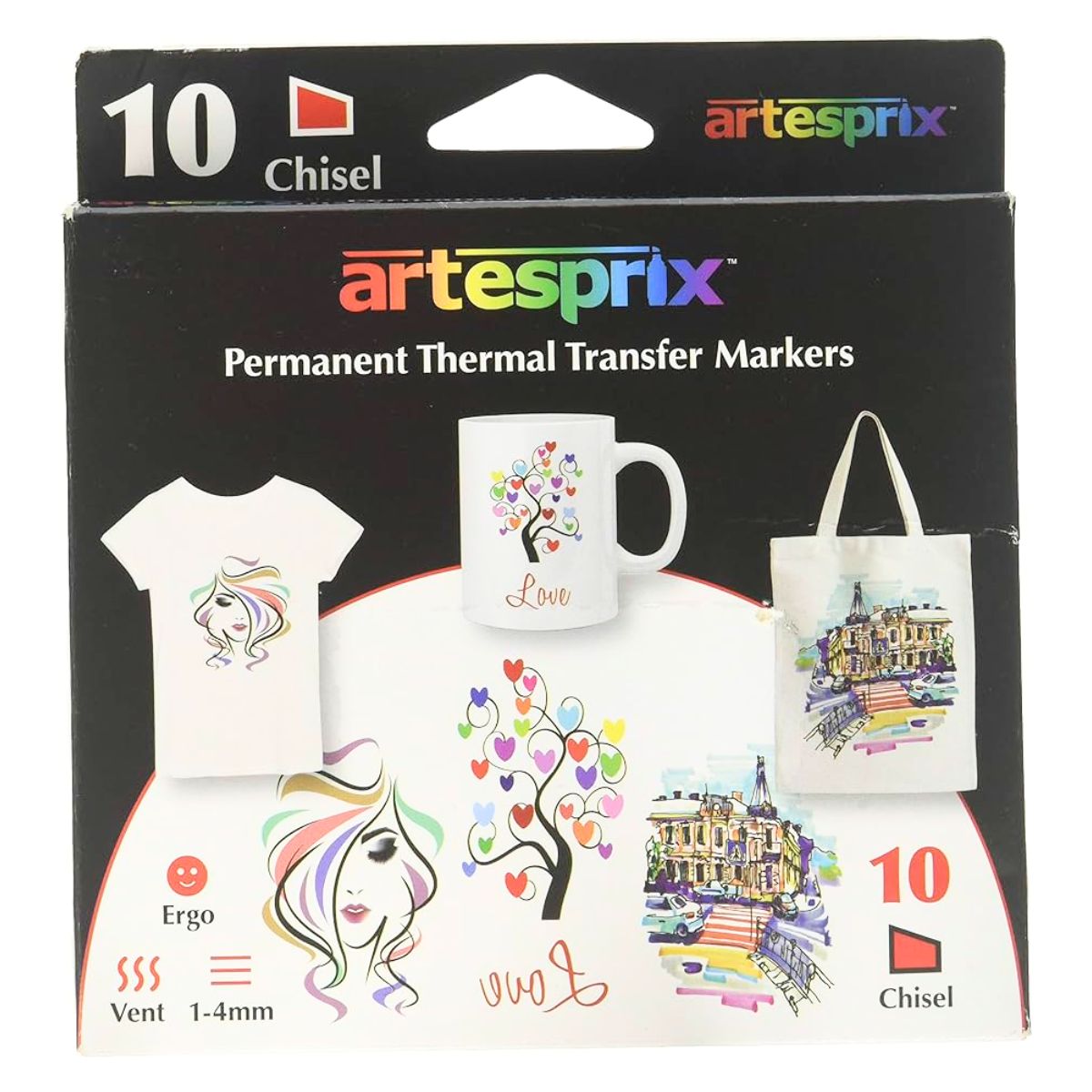 Iron-On-Ink Sublimation Markers / Marcadores para Sublimación Marcadores & Plumones Artesprix