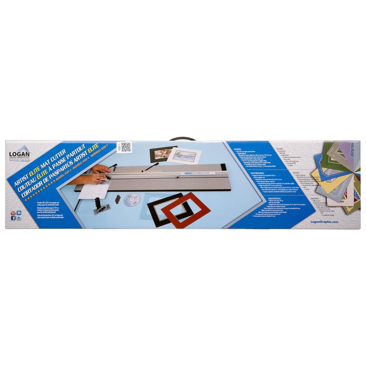 Artist Elite 101cm / Herramienta de Corte Profesional Recto y Biselado Cortadoras / Guillotinas Logan
