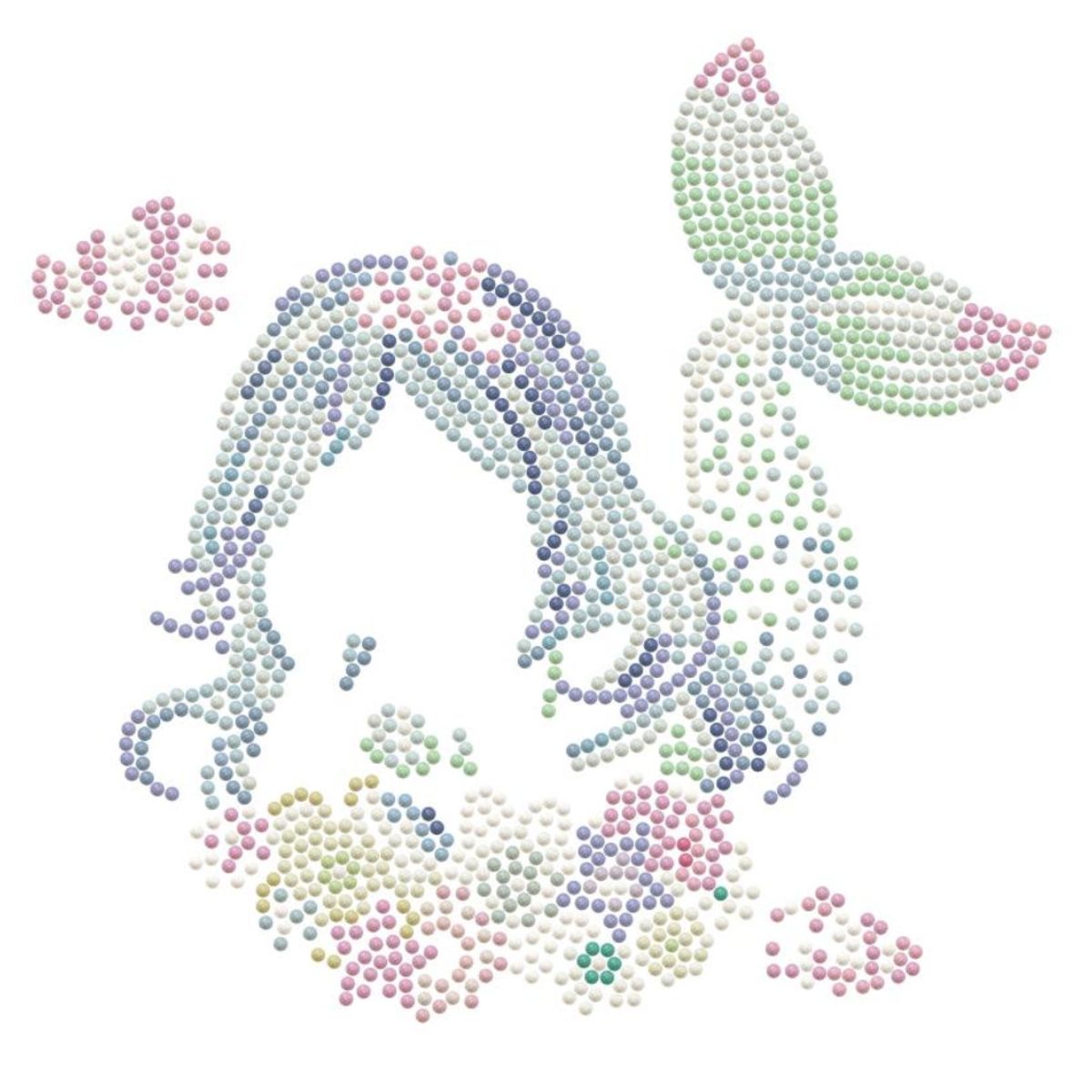 Art Box Kit Sea Starlett / Pintura con Diamantes Sirena Pintura Dimensional Diamond Dotz