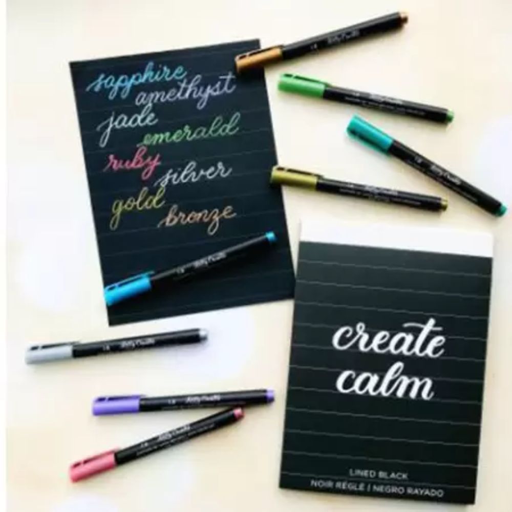 Travel Practice Pad 6"X8"  / Cuaderno de Practicas de Líneas Caligrafía Kelly Creates