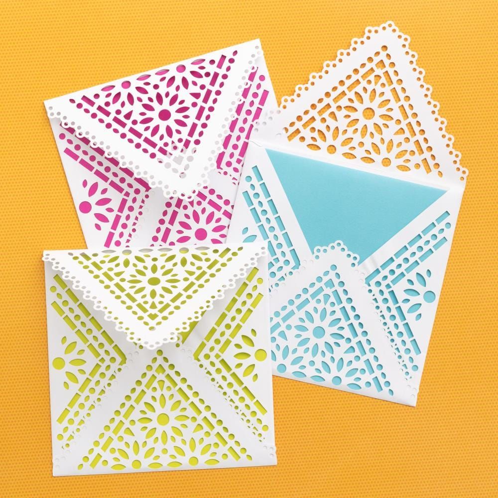 Splendid Cards & Envelopes / Tarjetas y Sobres Caladas Regalos American Crafts