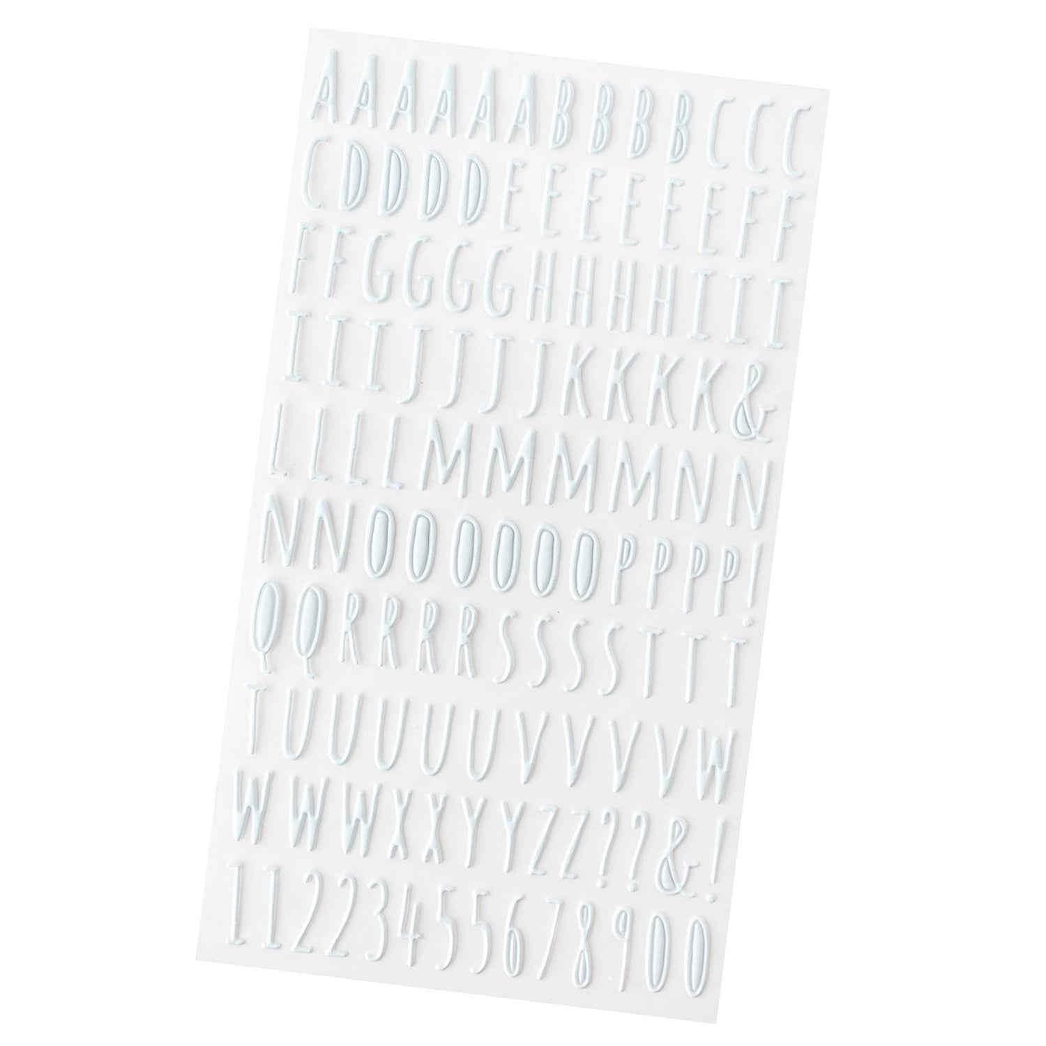 Hello Little Boy Puffy Stickers Alpha  / Pegatinas Puff Letras Stickers American Crafts