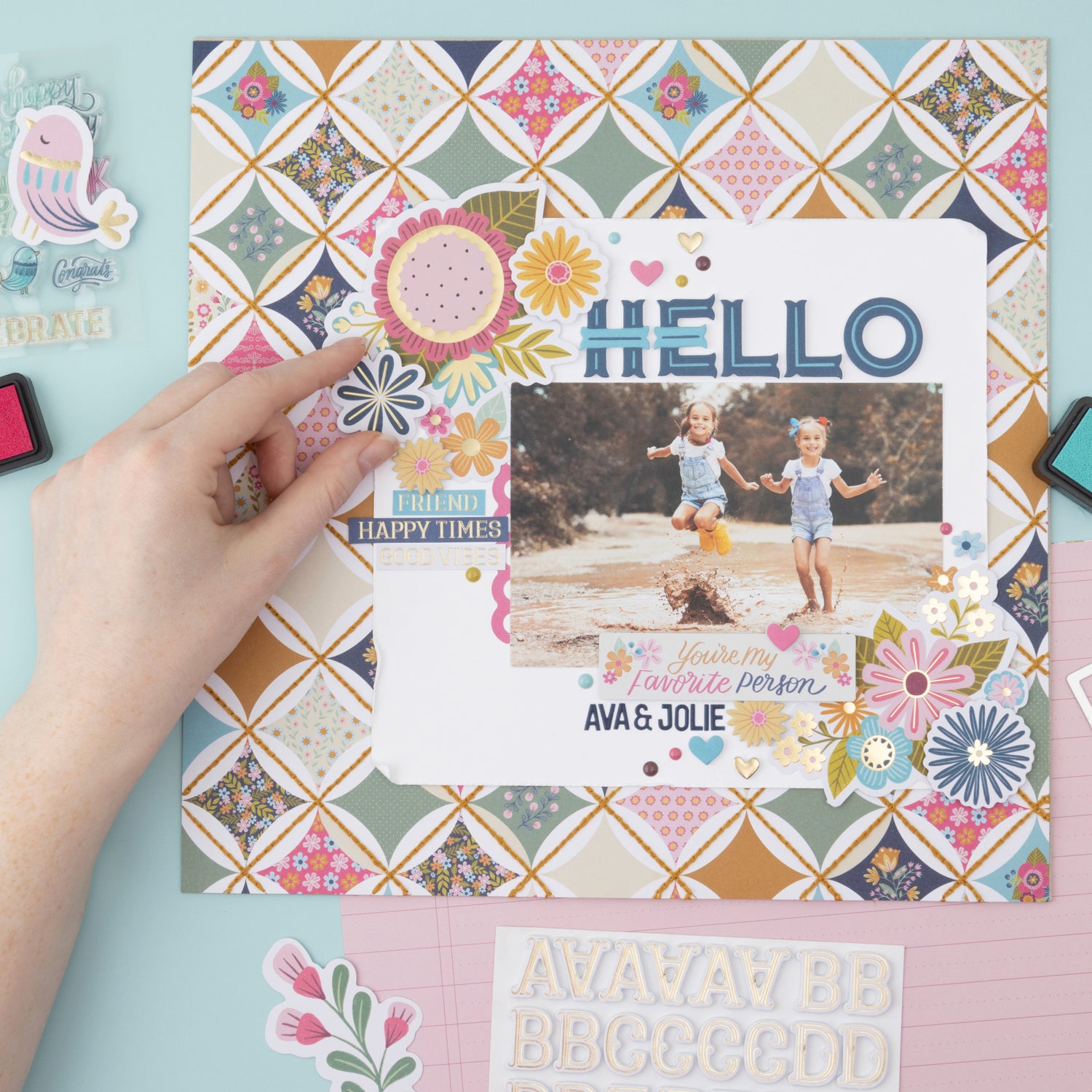 Joyful Notes Colección Completa Papel American Crafts