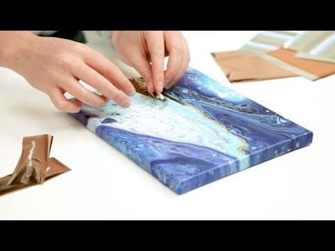Color Pour Gilding Foil Accent Kit / 11 Láminas Metálicas Adornos / Embellishments American Crafts