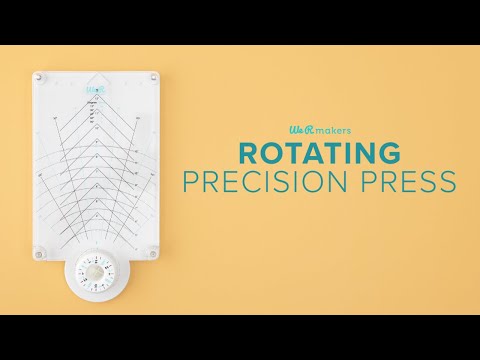 Rotating Precision Press / Prensa Giratoria para Estampado Herramientas We R Makers