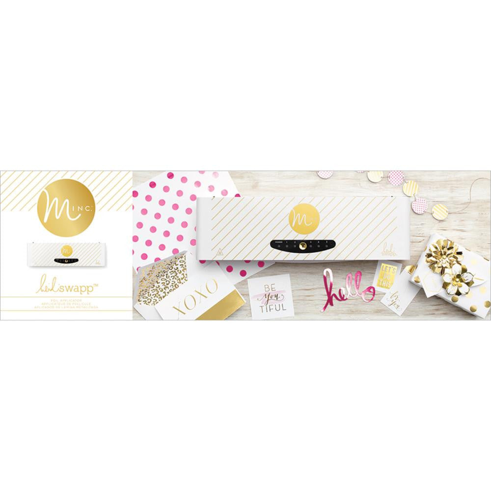 Minc Foil Machine Heidi Swapp 12" Value Pack / Máquina para Metalizar Papel Minc Kit Minc Heidi Swapp