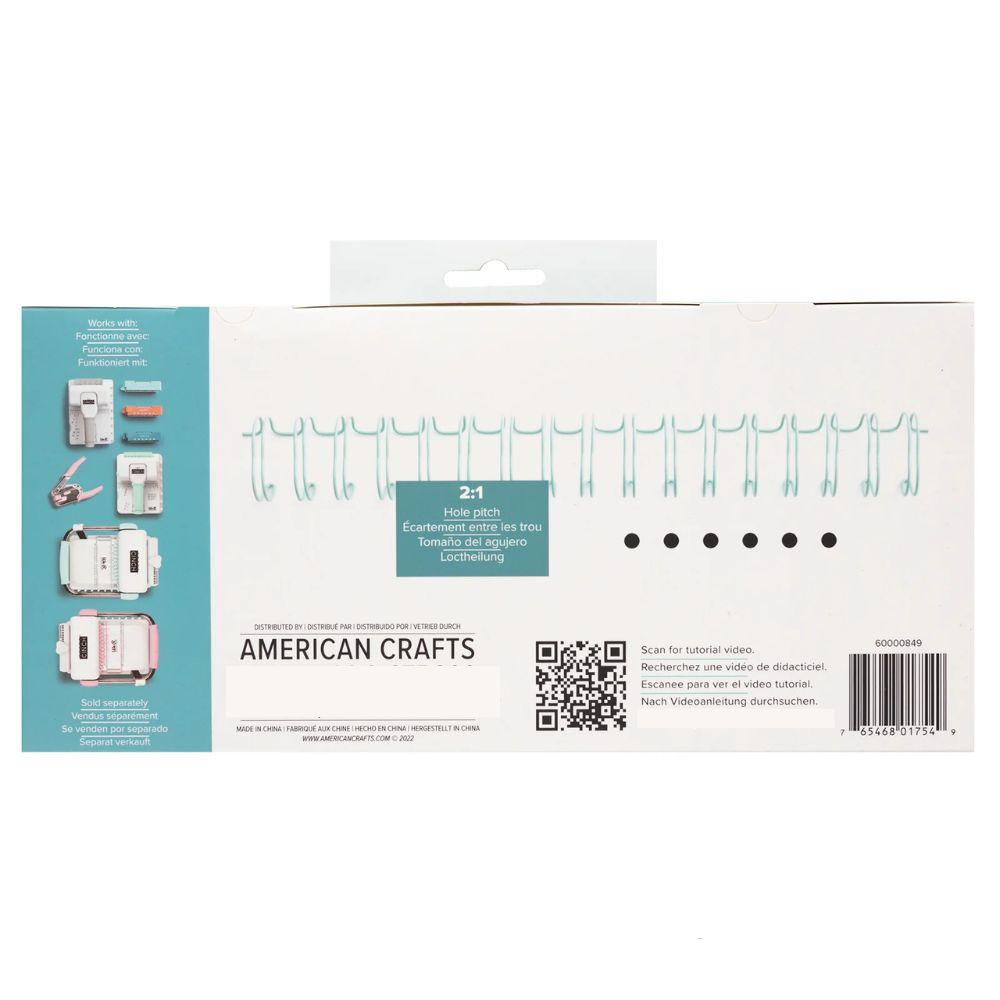 Cinch Binding Wires Colores / Espirales para Engargolar de Colores Surtidos 0.625" Arillos para Engargolar We R Memory Keepers