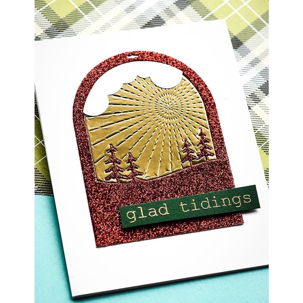 Polished Foil Cardstock Pad 6" / Block de Cartulina Metalizada Papel Memory Box