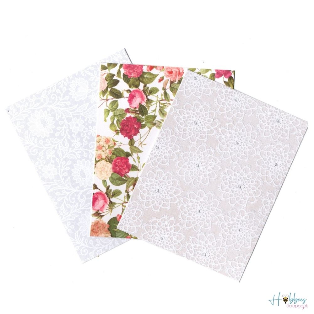 Wedding Box of Cards / Tarjetas y Sobres de Boda Papel Ms Sparkle & Co