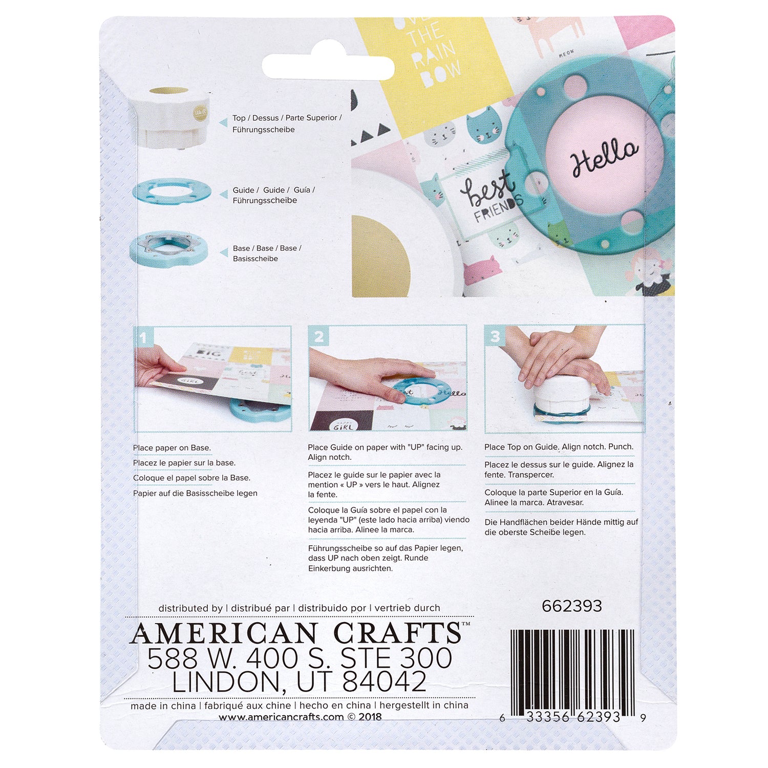 Clear Cut Punch Heart 1" / Perforadora de Corazón de 2.54 cm Perforadoras We R Memory Keepers