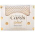 Golden Box of Cards / Tarjetas y Sobres Doradas Papel DCWV