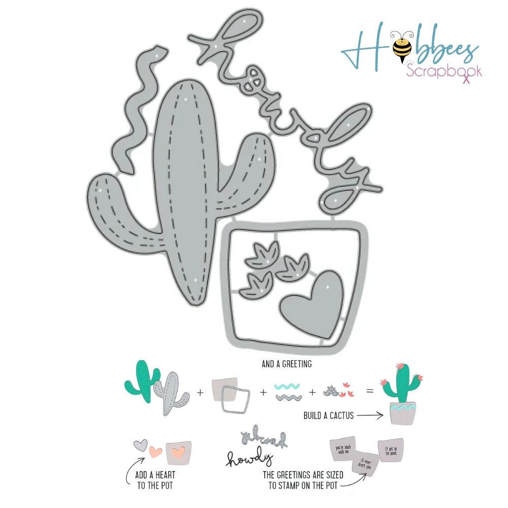 To The Point Dies / Suajes de Cactus Dados de Corte / Suajes / Troqueles Concord & 9th