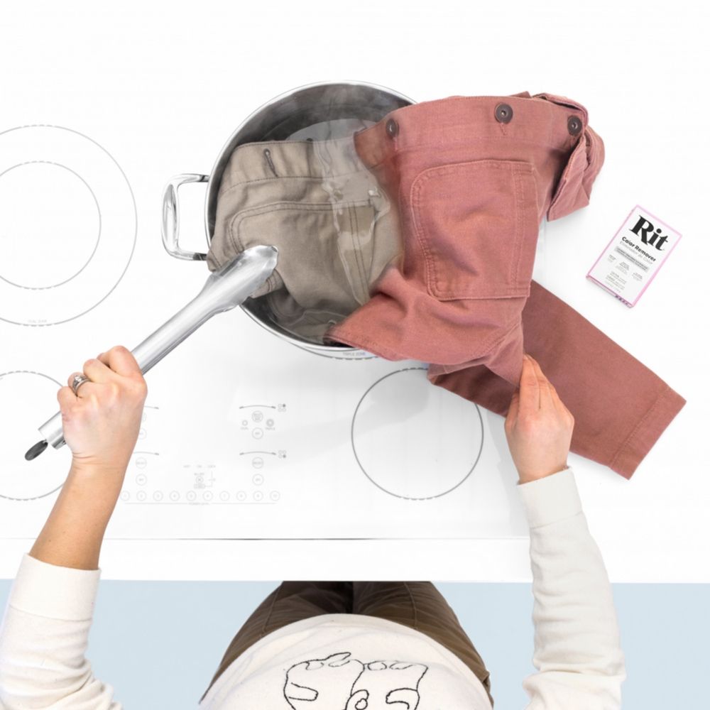 Rit Color Remover / Removedor de Color Para Telas Pintura para Tela Rit