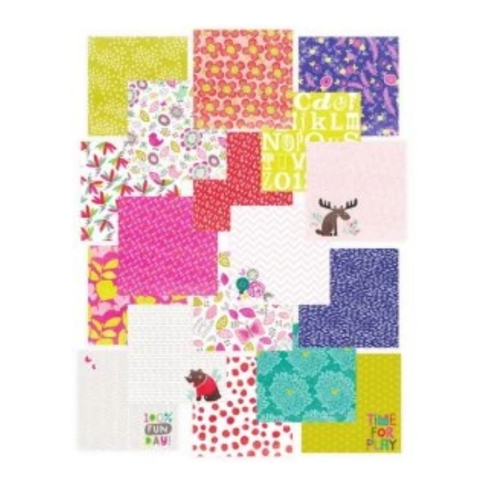 Paper Pad Playful Edition / Papel de Motivos Alegres 6" Papel American Crafts