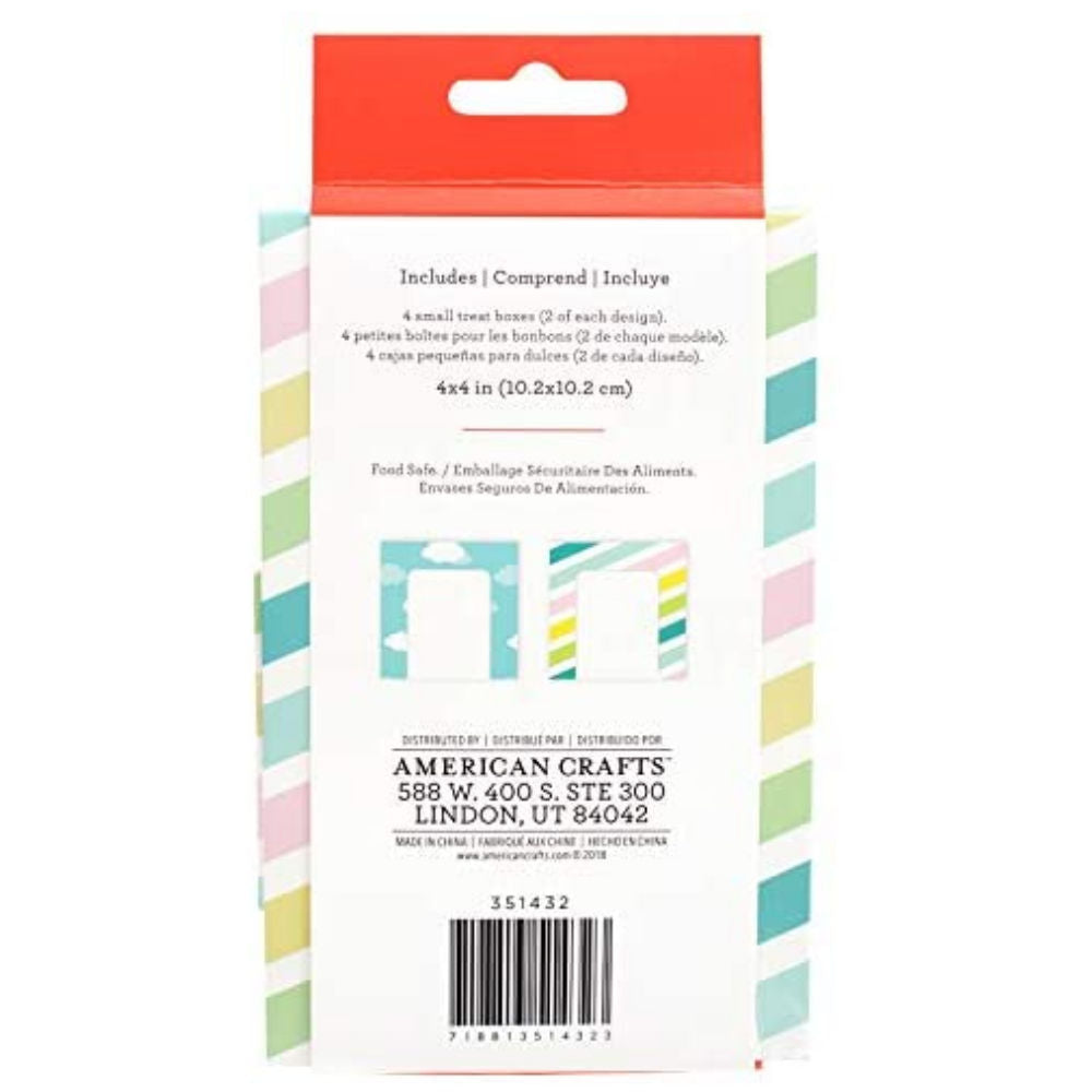 Daydream Treat Boxes / Cajitas Para Postres Cajitas para Armar Homemade with Love