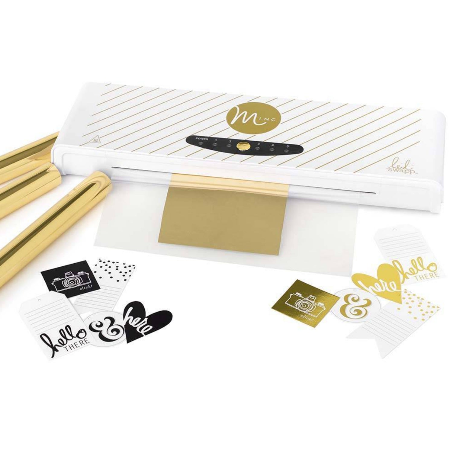 Minc Foil Machine Heidi Swapp 12" Value Pack / Máquina para Metalizar Papel Minc Kit Minc Heidi Swapp