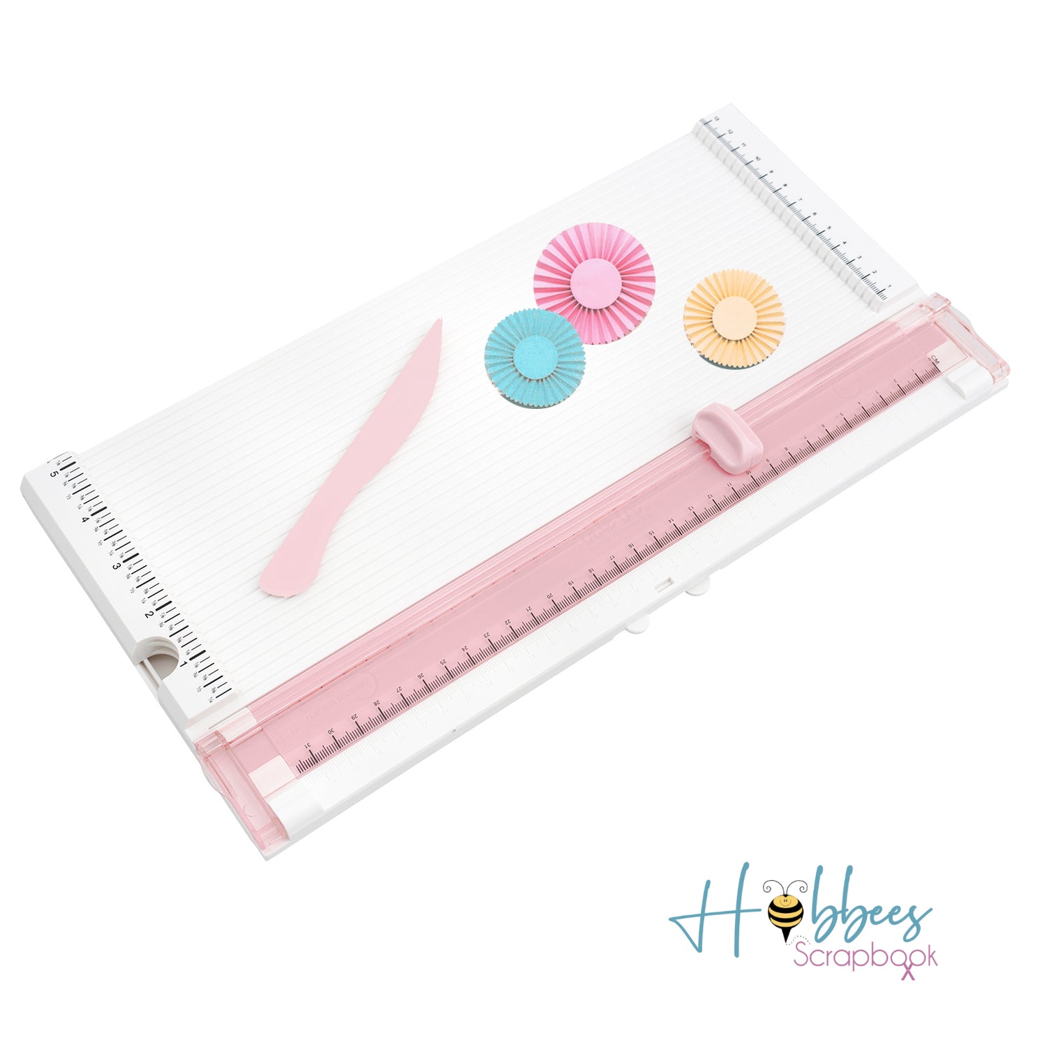 Pink Trim & Score Board / Tabla de Corte y Dobleces Rosa Cortadoras / Guillotinas We R Memory Keepers