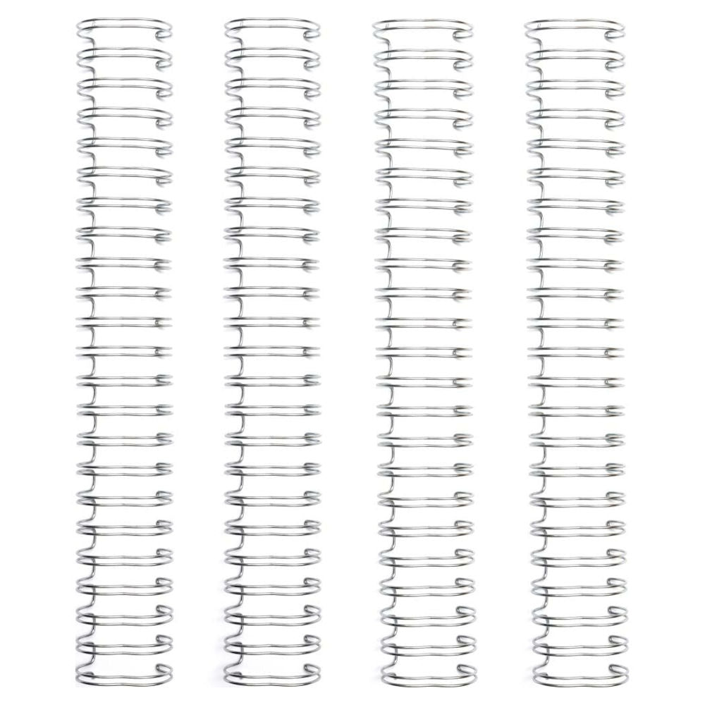 Cinch Wires Silver .625" / 4 Arillos Plateados Arillos para Engargolar We R Memory Keepers