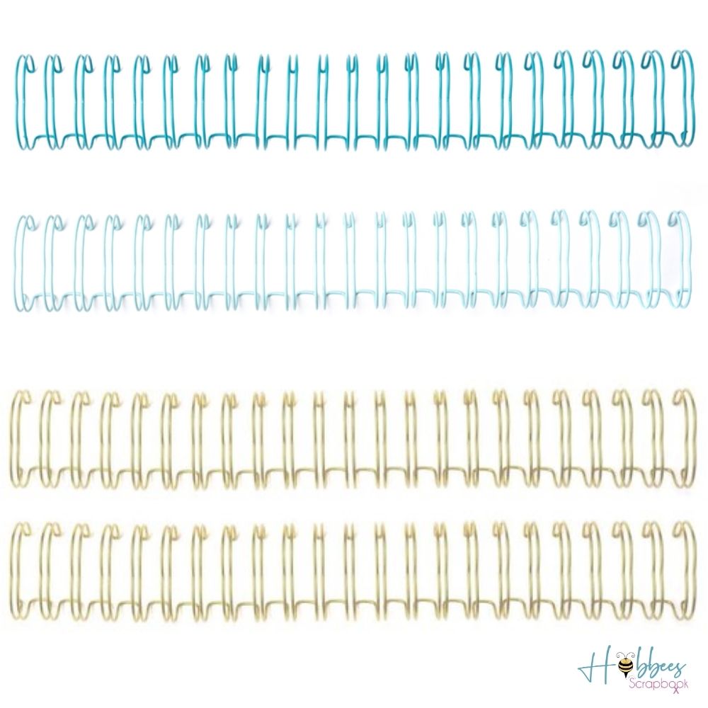 Cinch Wires Value Pack 0.625" / 16 Arillos Metálicos Arillos para Engargolar We R Memory Keepers