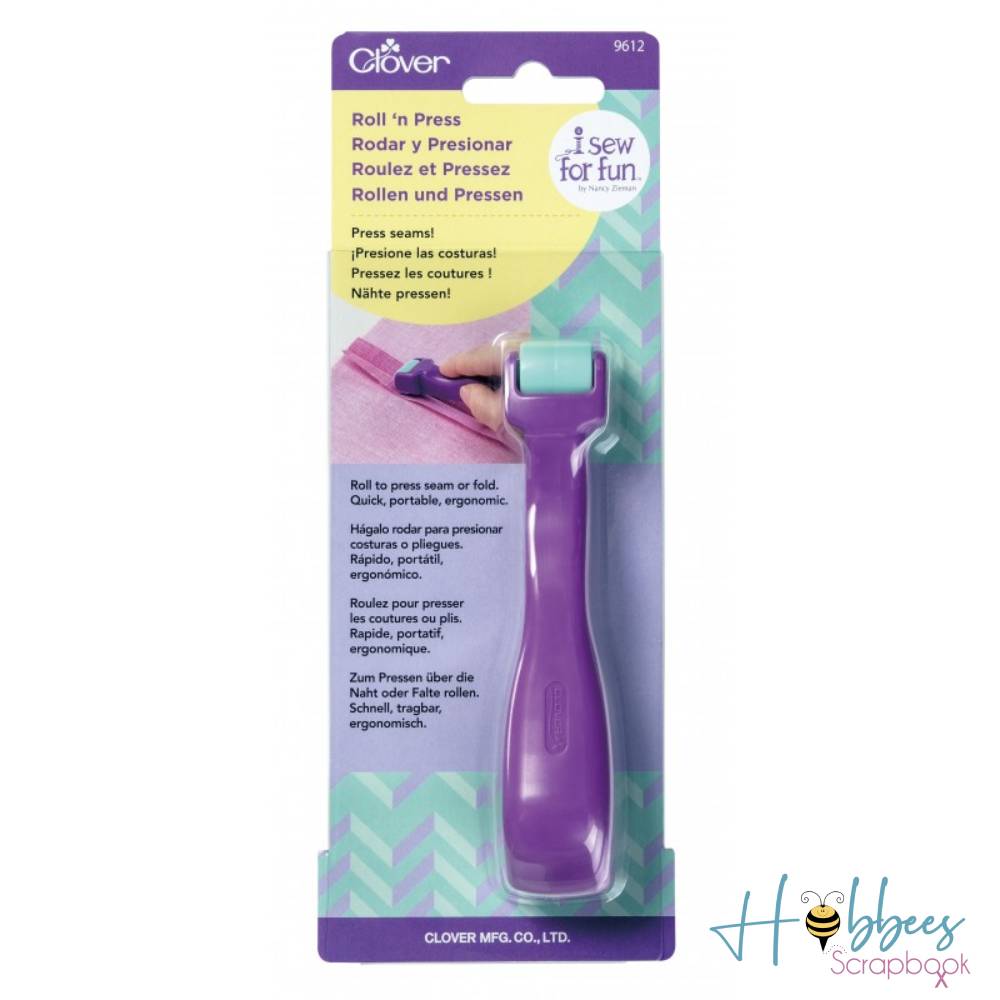 Roll & Press / Rodillo Rueda y Presiona Costura Clover